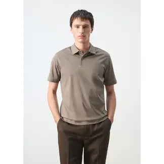MANGO - Polo 100% Algodón Cuello Camisero Hombre