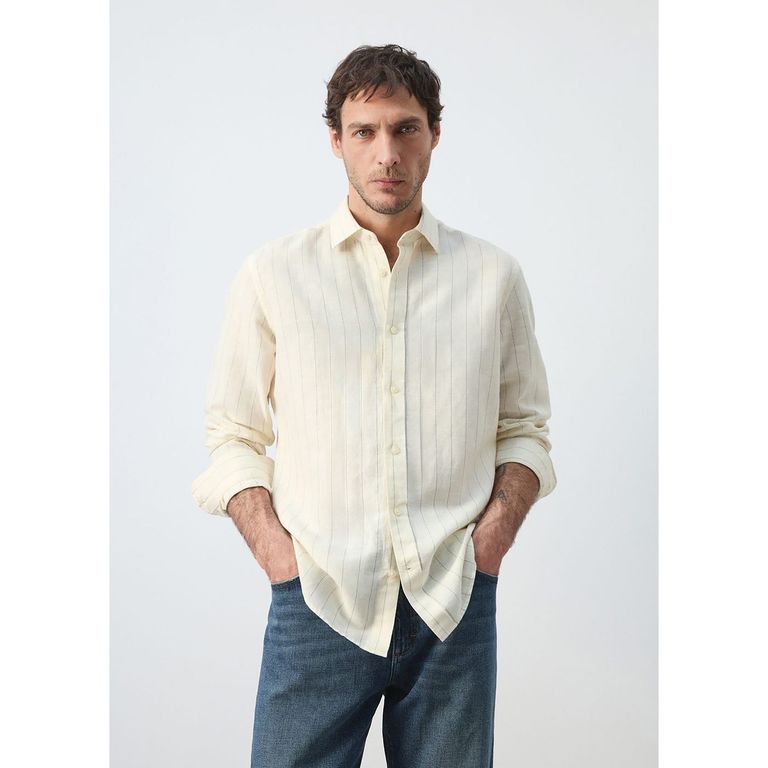 Camisa Rayas Regular fit Hombre