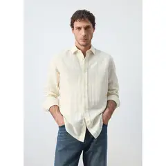 MANGO - Camisa Rayas Regular fit Hombre