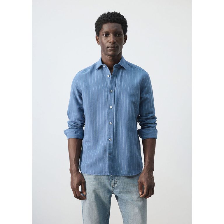 Camisa Rayas Regular fit Hombre