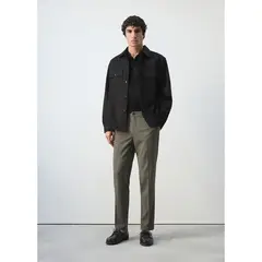MANGO - Pantalón Slim fit Cropped Hombre