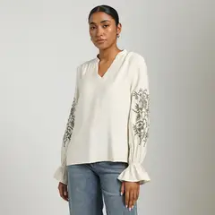 VERO MODA - Blusa Manga Larga Mujer