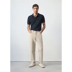 MANGO - Jean Algodón Tapered Hombre