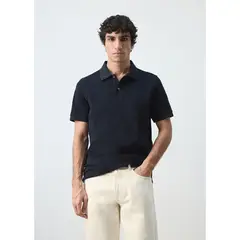 MANGO - Polo Piqué Regular fit Hombre
