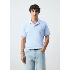 MANGO - Polo Piqué Regular fit Hombre