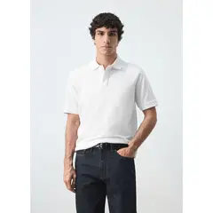 MANGO - Polo Piqué Regular fit Hombre