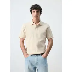 MANGO - Polo Piqué Regular fit Hombre