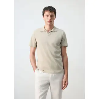 MANGO - Polo Piqué Slim fit Hombre
