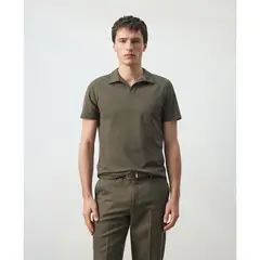 MANGO - Polo Piqué Slim fit Hombre