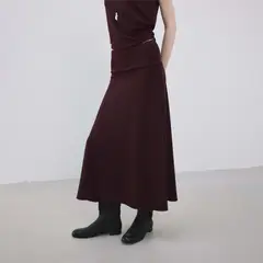MANGO - Falda Midi Mujer