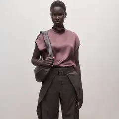 MANGO - Blusa Mujer