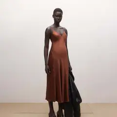 MANGO - Vestido Largo Mujer