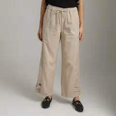 APOLOGY - Pantalón Regular Fit Tiro Bajo Mujer