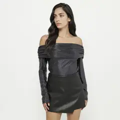MOSSIMO - Top Manga Larga Mujer