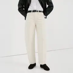MANGO - Jean Ballon Fit Tiro Alto Mujer