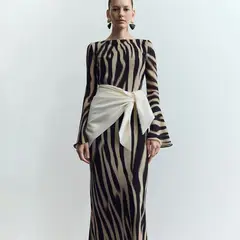 MANGO - Vestido Midi Mujer