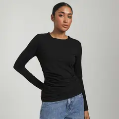 BASEMENT - Polo Manga Larga Mujer