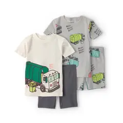 CARTERS - Pijama 4 Piezas Bebé Niño Algodón