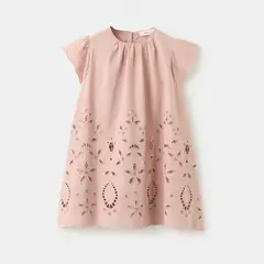 MANGO KIDS - Vestido Bebé Niña Algodón Bordado