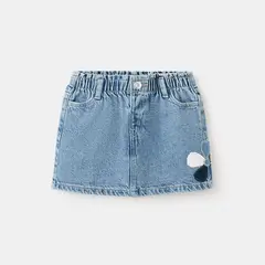 MANGO KIDS - Falda Bebé Niña Algodón Flor