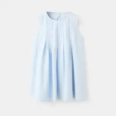 MANGO KIDS - Vestido Bebé Niña Lino