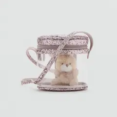 MANGO KIDS - Mini Bolso Osito con Brillos