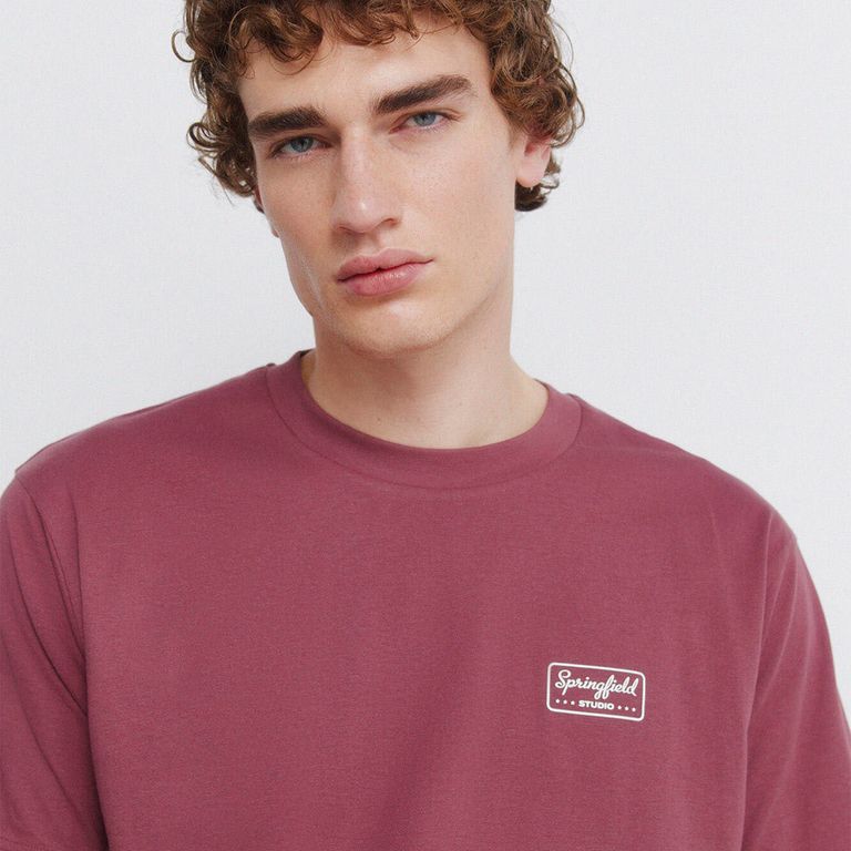 Polo 100% Algodón Loose Fit Manga Corta Hombre
