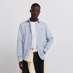 SPRINGFIELD - Camisa 100% Algodón Regular Fit Manga Larga Hombre