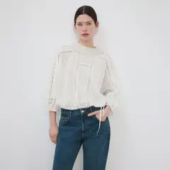 MANGO - Blusa Mujer