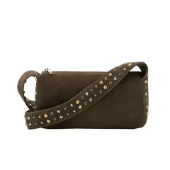 MANGO - Cartera 100% Cuero Mujer