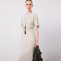 MANGO - Vestido Largo Mujer
