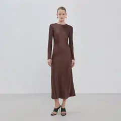 MANGO - Vestido Largo Mujer