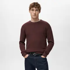 MANGO - Chompa Algodón Slim Fit Hombre