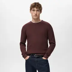 MANGO - Chompa Algodón Slim Fit Hombre