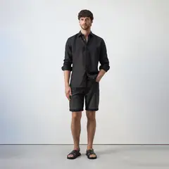 MANGO - Bermudas Slim Fit Hombre