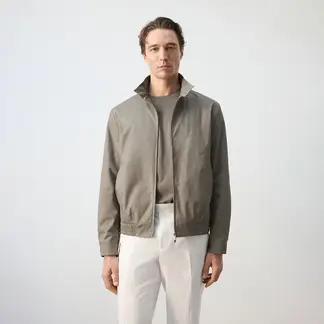 MANGO - Casaca 100% Algodón water repellent Hombre
