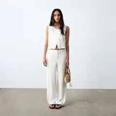 MANGO TEEN - Pantalón Straight Mujer