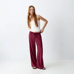 MANGO TEEN - Pantalón Straight Mujer