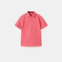 MANGO KIDS - Polo Niño Manga Corta Algodón