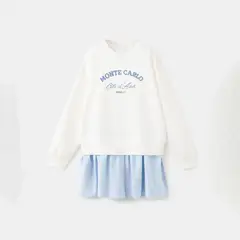 MANGO KIDS - Vestido Polera Niña Algodón