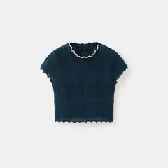 MANGO KIDS - Polo Niña Manga Corta Algodón