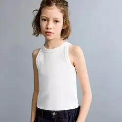 MANGO KIDS - Polo Niña Algodón
