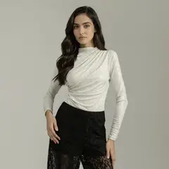 MOSSIMO - Body Manga Larga Mujer