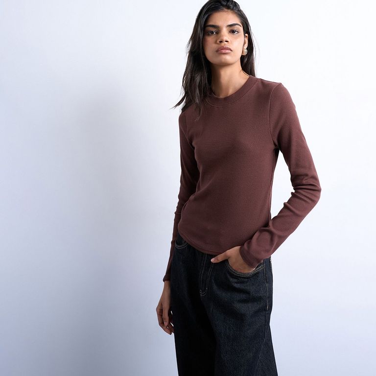 Polo Manga Larga Mujer