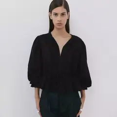 MANGO - Blusa Mujer