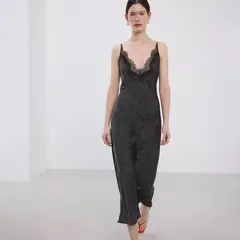 MANGO - Vestido Midi Mujer