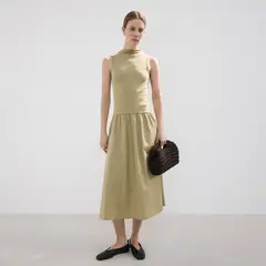 MANGO - Vestido Largo Mujer