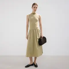 MANGO - Vestido Largo Mujer