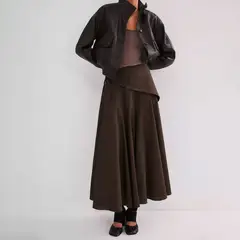 MANGO - Falda Larga Mujer