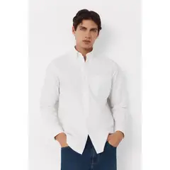 CORTEFIEL - Camisa 100% Algodón Regular fit Hombre